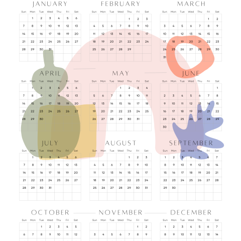 Looking for amazing wall poster having personalized calendar or a calendar poster. We at print pebble bring you the option to create your own calendar. Mail us the file and we'll get your print done.